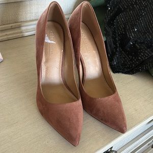 ASOS Suede brown heels